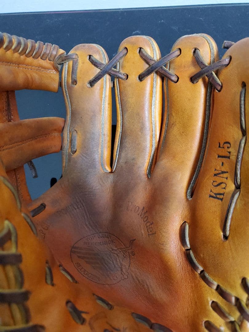 内野手グローブ　久保田スラッガー　　L5　ハイゴールド　大人　軟式　サブ硬式可能