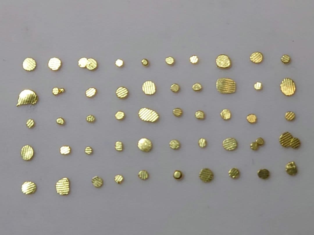 土肥金山 純金粒 砂金 50粒 A