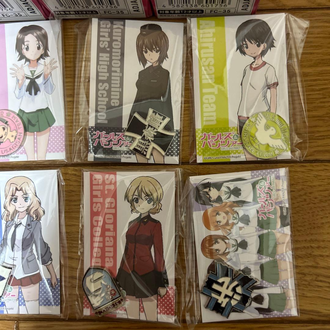 ガールズ&パンツァー メタルマグネット10種コンプリートセット