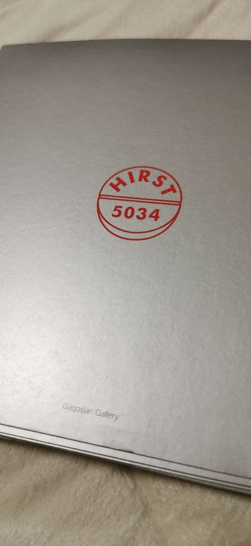 ダミアン　ハースト　ガゴシアン　ギャラリー　レターセット