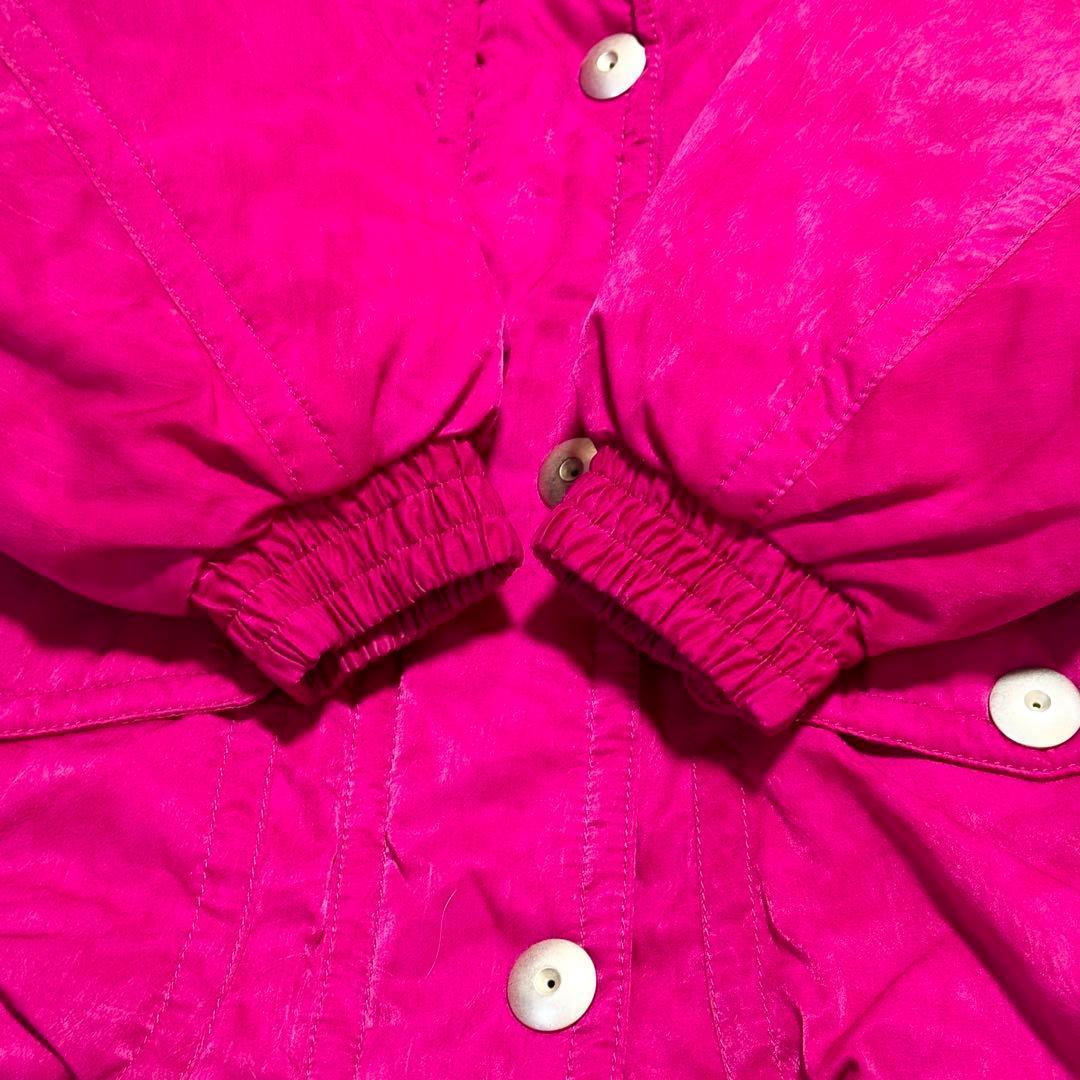 天然羽毛使用 デサント スキーウェア スノボウェア ワインレッド M