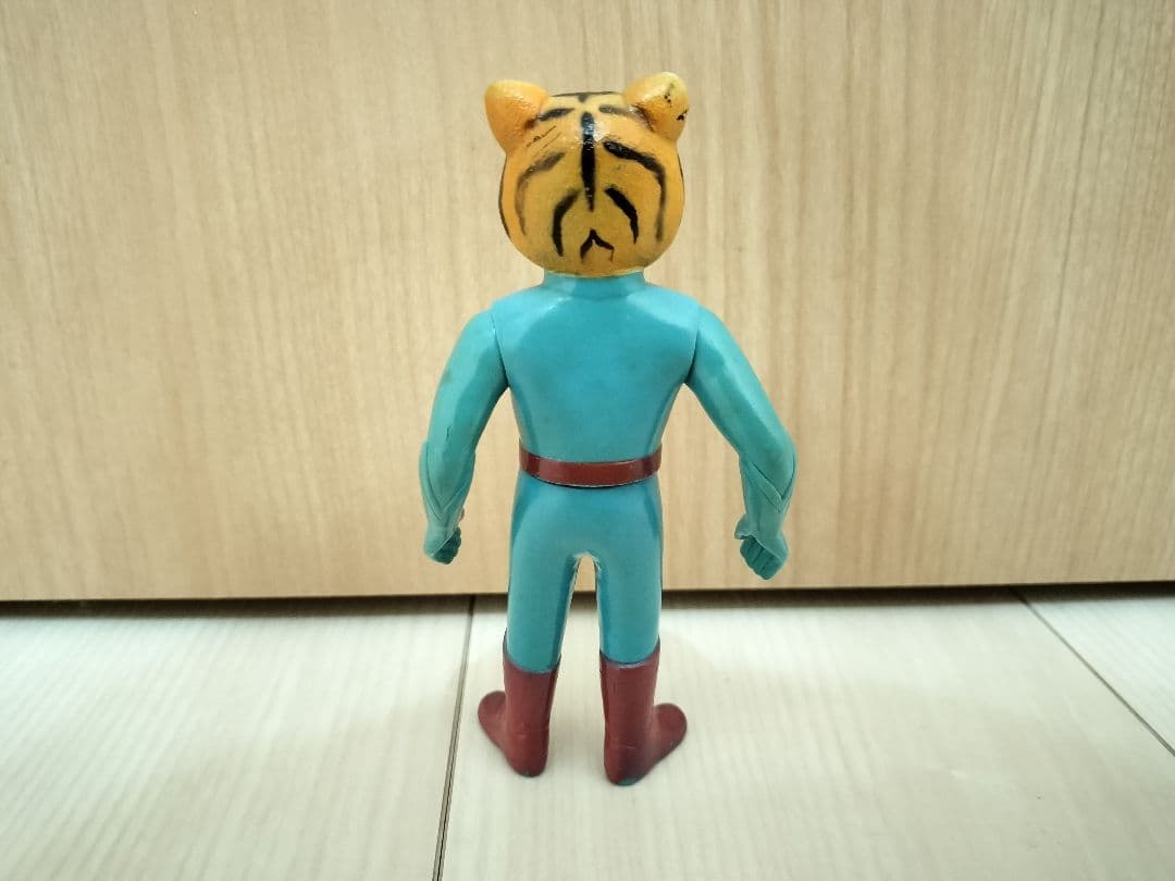 【極希少】ブルマァク 鉄人タイガーセブン ソフビ 当時物 ピープロ 昭和