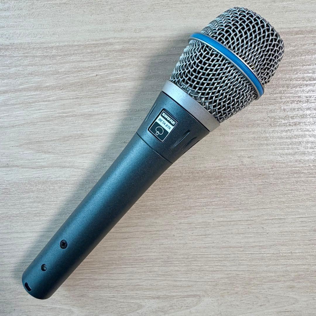 SHURE BETA87A ボーカル用コンデンサーマイク