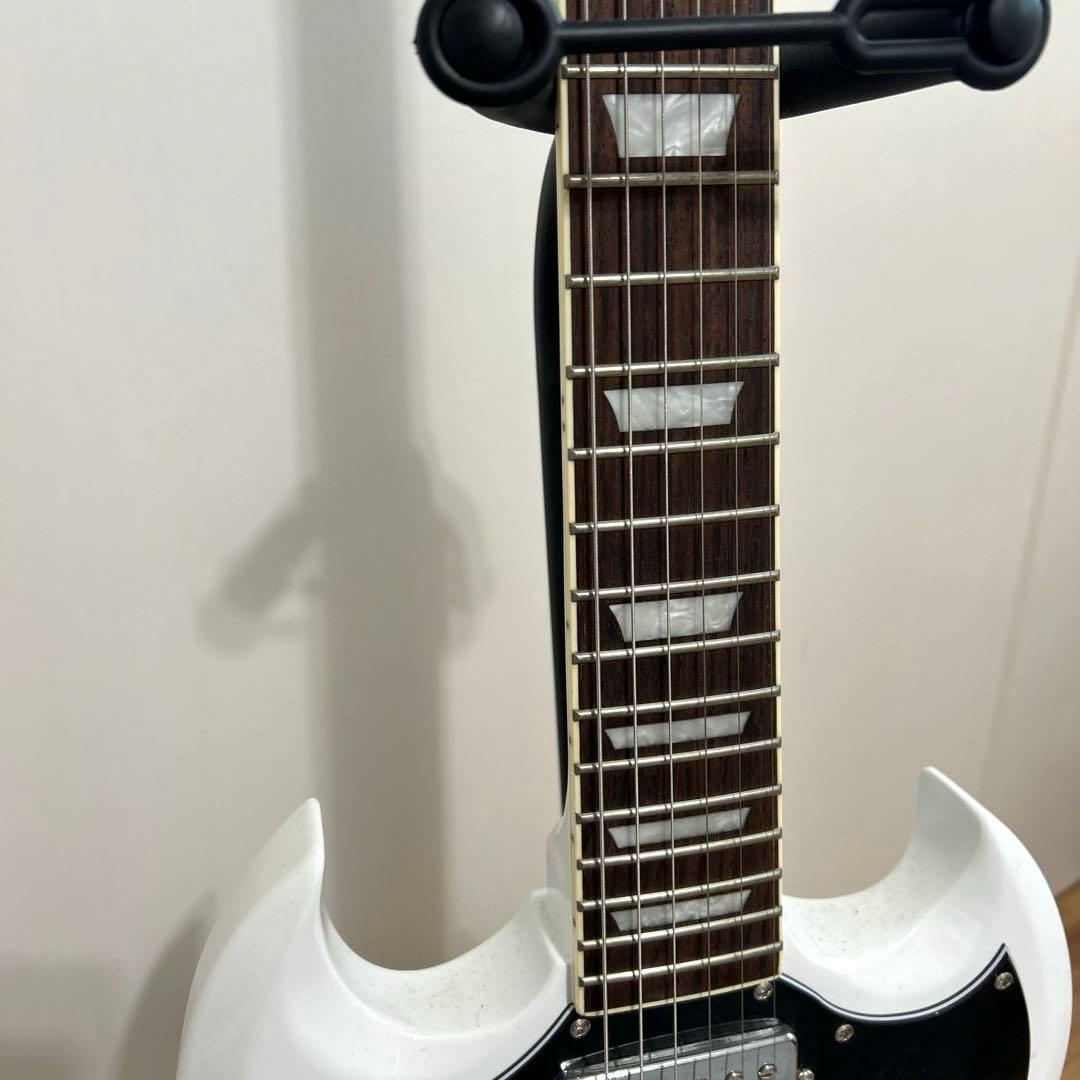 Blitz ホワイト ブリッツ エレキギター SG BSG-STD WH