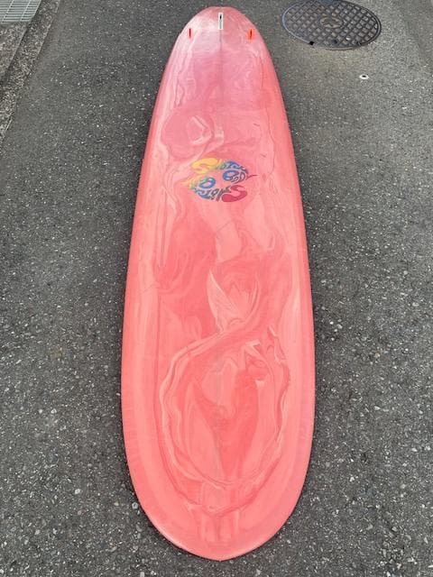 スムースボディー 中古ロングボード 9’0f お洒落ボード
