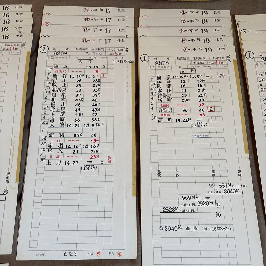 ロイヤルミルクティー　鉄道　スタフ　籠原区　11行路