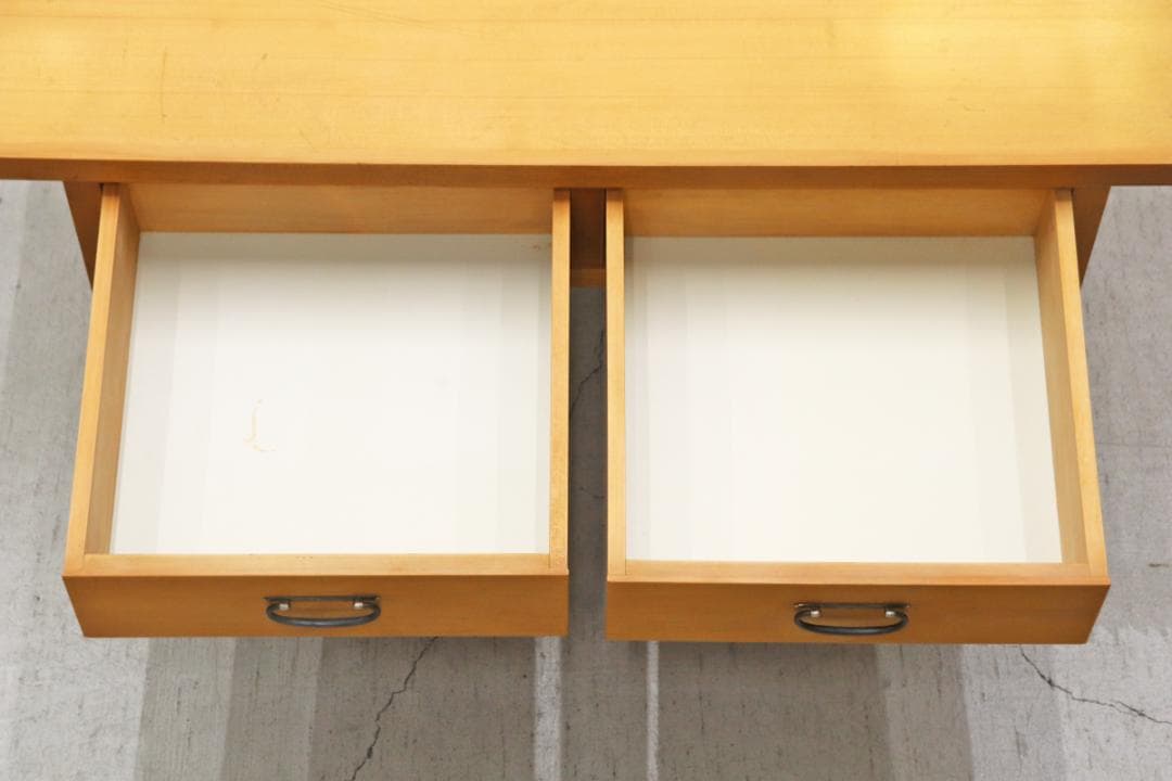 レトロ 引き出し付き 文机 ローテーブル レトロ ちゃぶ台 座卓 テレビ台