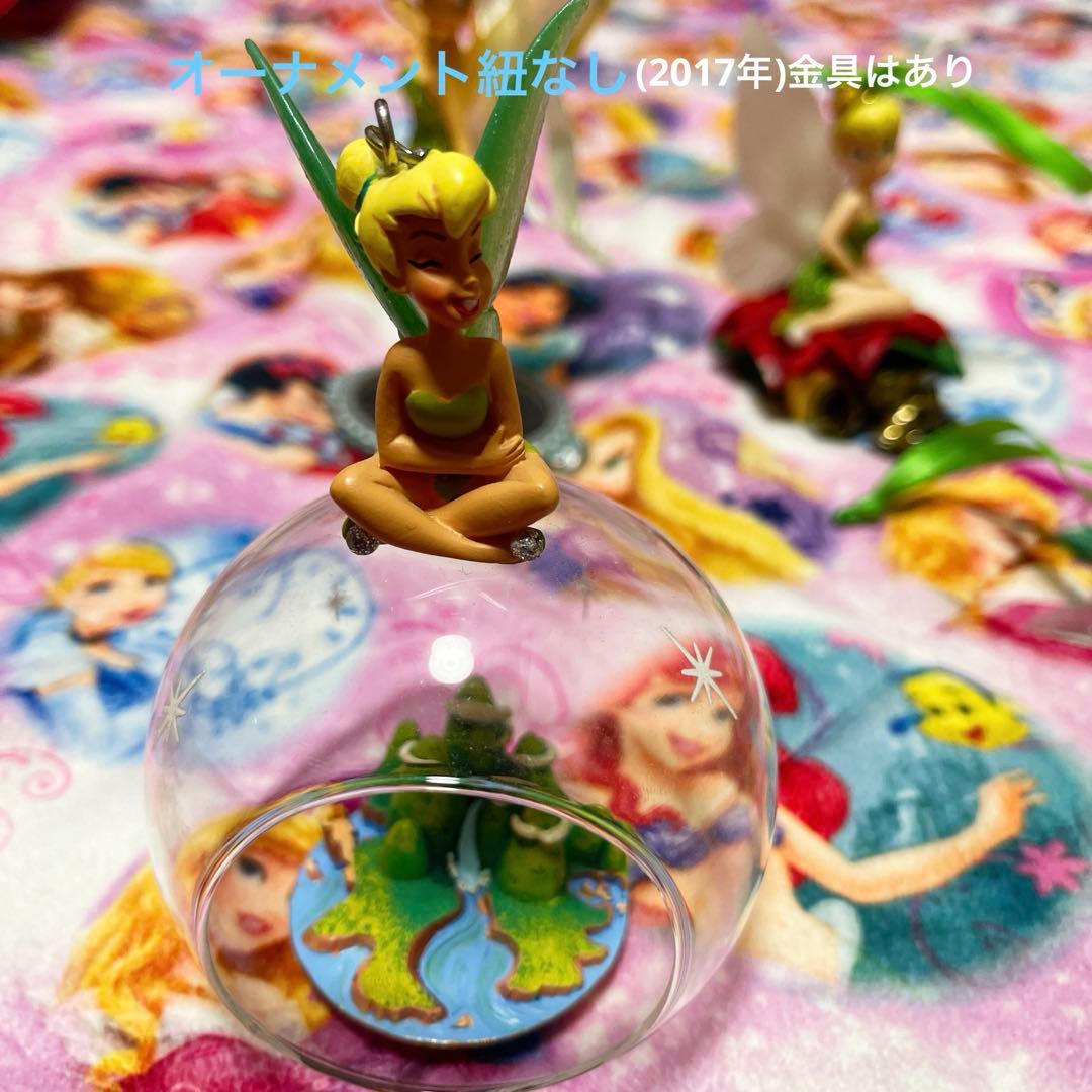 ディズニー ティンカーベルまとめ売り オーナメント スノードーム リングピロー