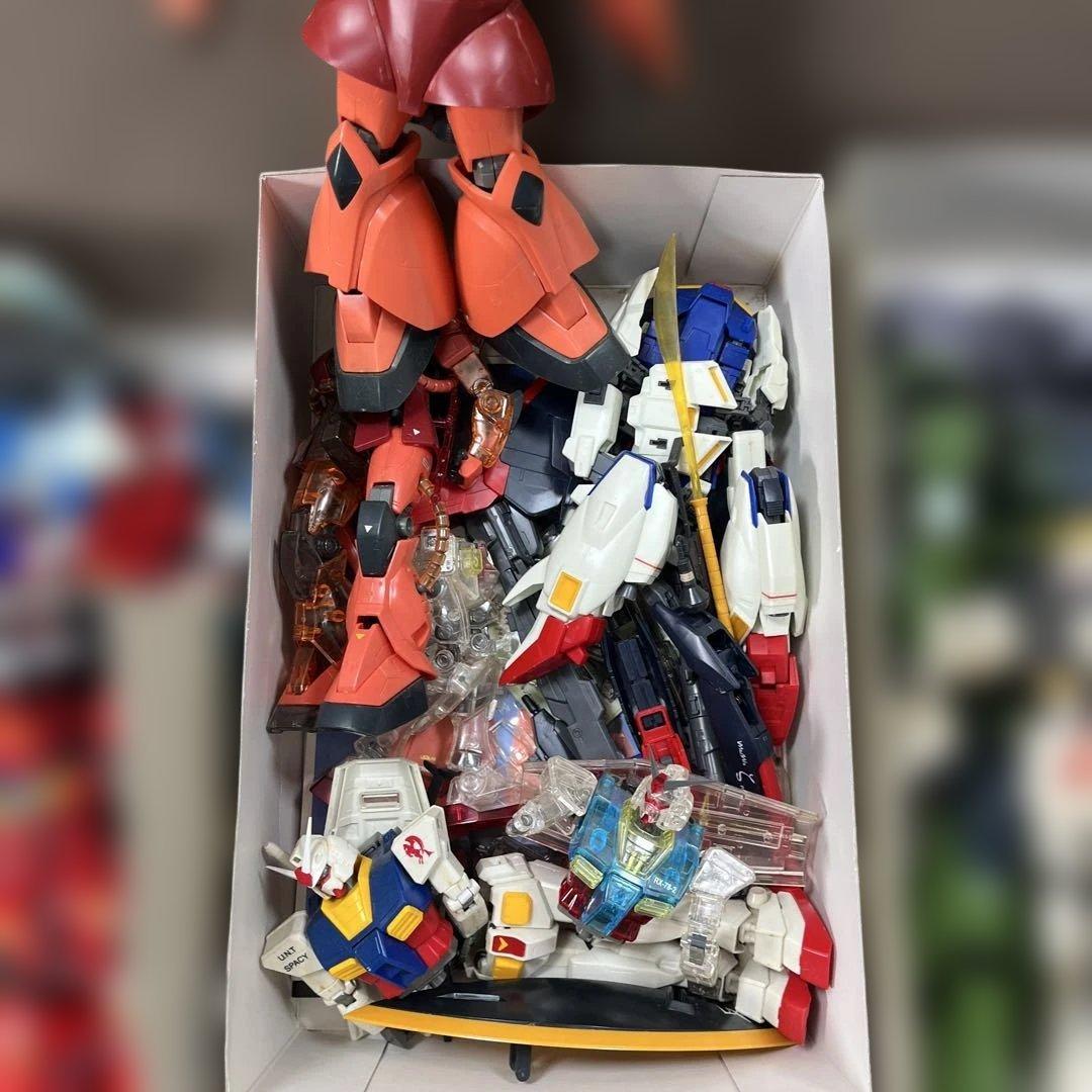 ガンプラ　まとめ売り　ジャンク　ガンダム　組み立て済み
