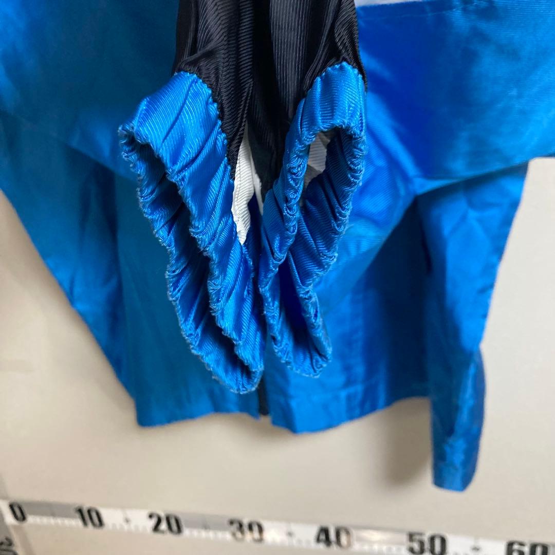 90s YAMAHA ヤマハ ジュビロ磐JUBILO ナイロンジャケット 青黒白