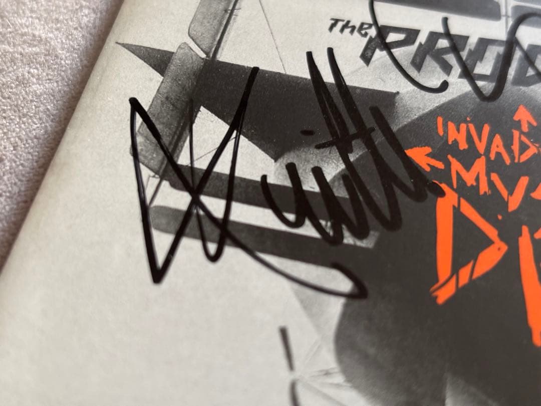 レア　ザ・プロディジー　The Prodigy直筆サインCD キースフリント