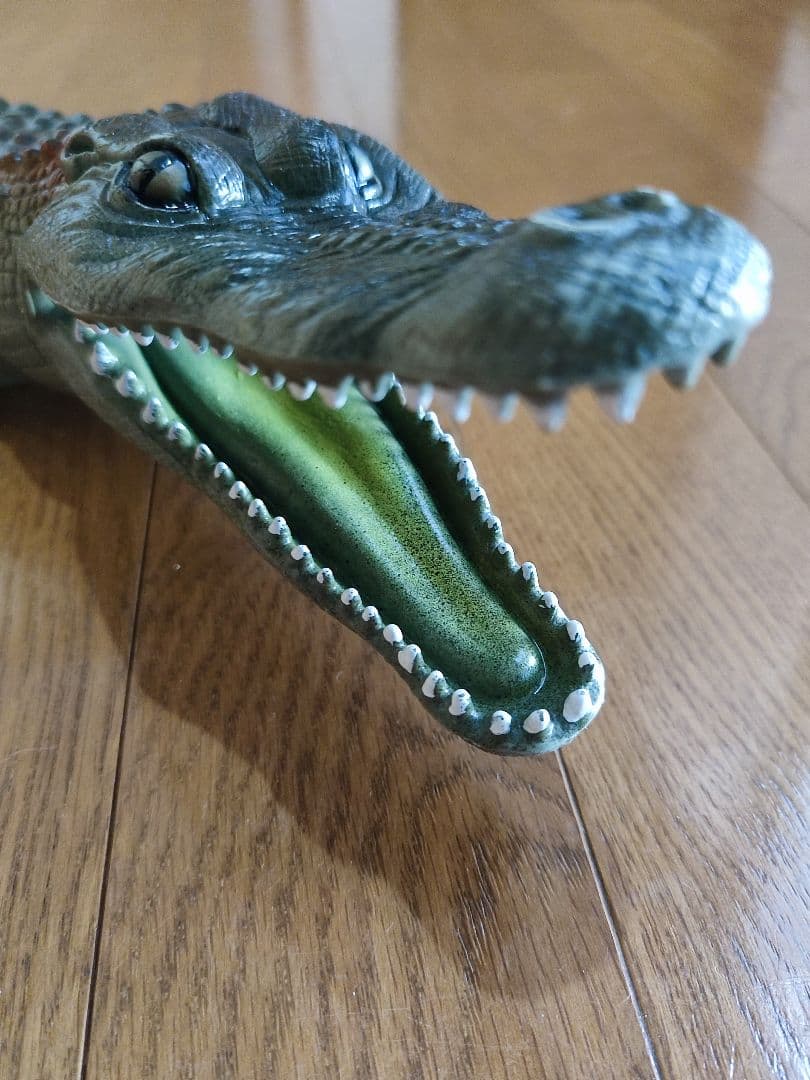 リアル！ワニフィギュア　アリゲーター　わに　クロコダイル　フィギュア　置物