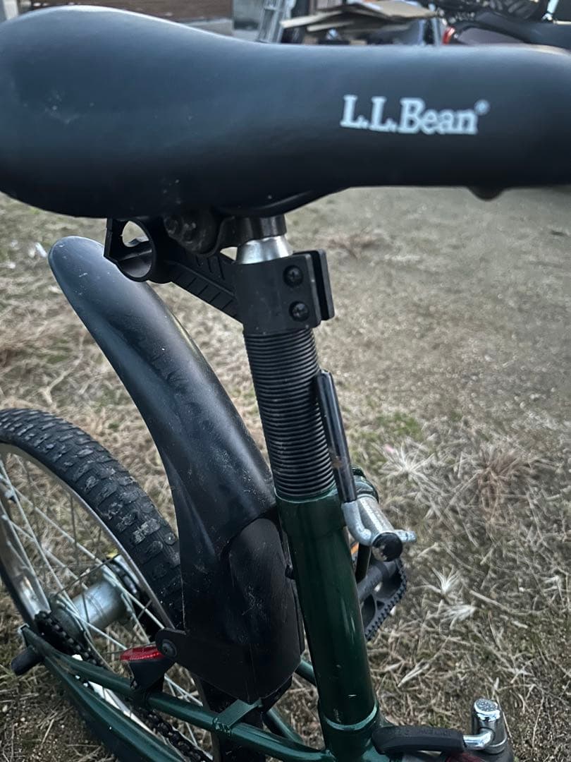 L.L.Bean 折りたたみ自転車 ダークグリーン！