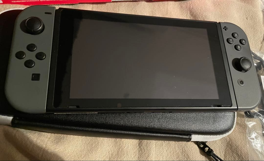 Nintendo Switch 本体 グレー 充実の付属品付き
