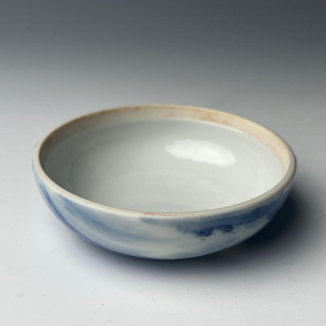 優美 青花山水人物紋印号 大清雍正年製 款 文房四宝 中国美術 古玩