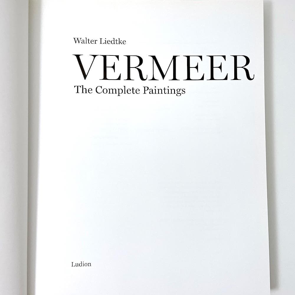 絶版 VERMEER COMPLETE PAINTINGS フェルメール 絵画集