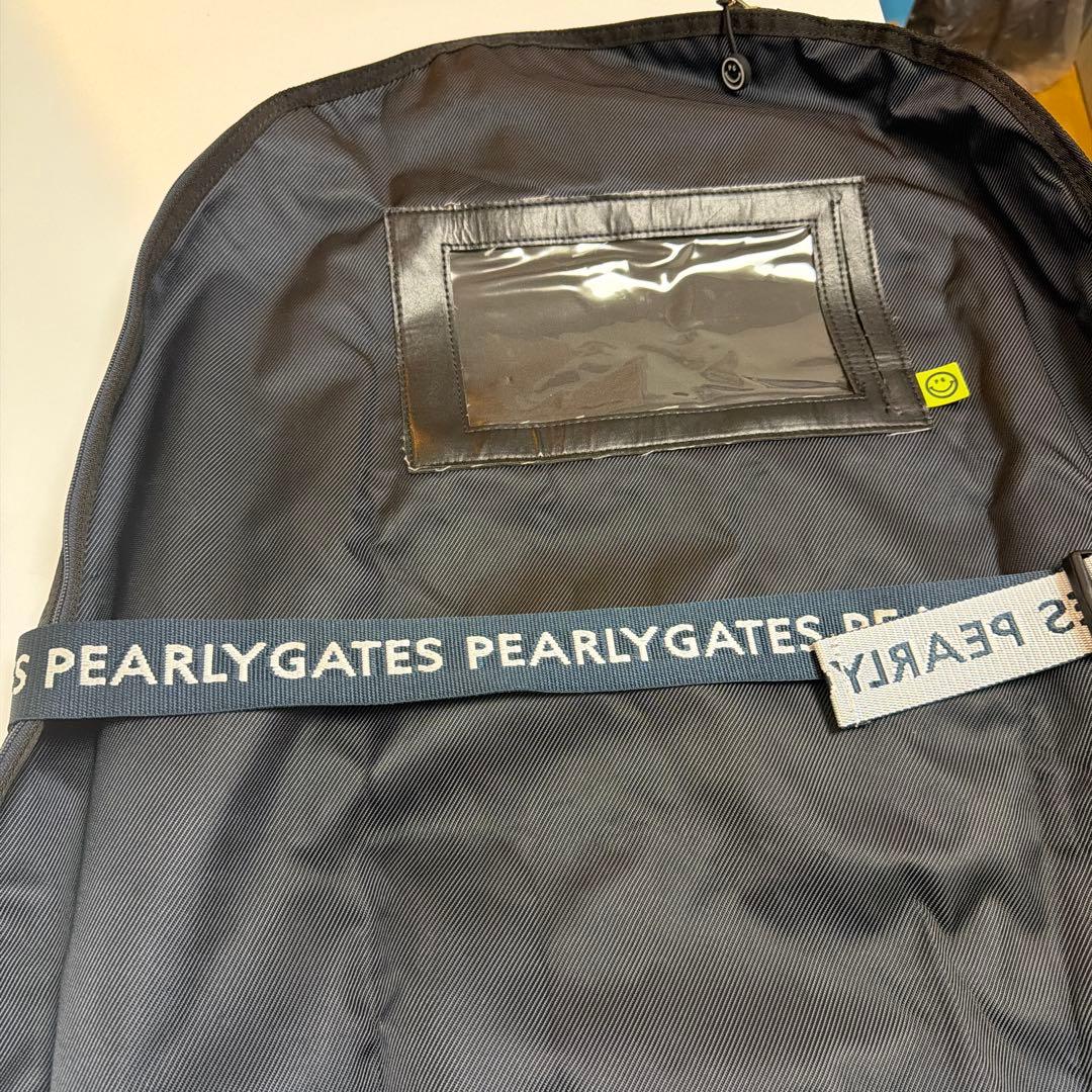 PEARLY GATES ブラック紺色トラベルケース