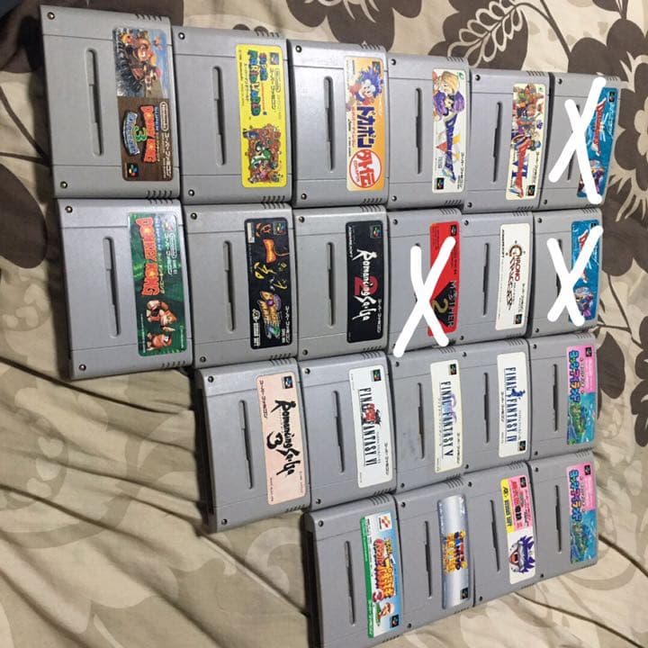 スーパーファミコン本体とソフト