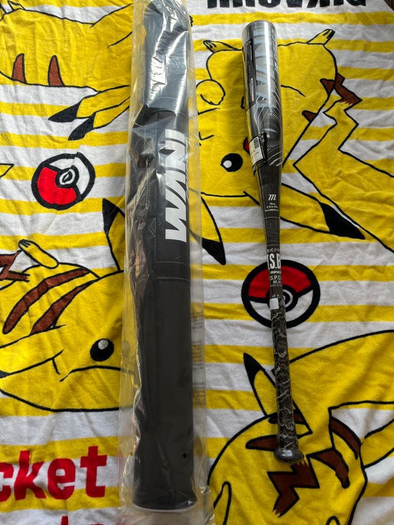 ワニクラッシャースピード　78cm 少年野球　軟式バット　ジュニア　黒ワニ