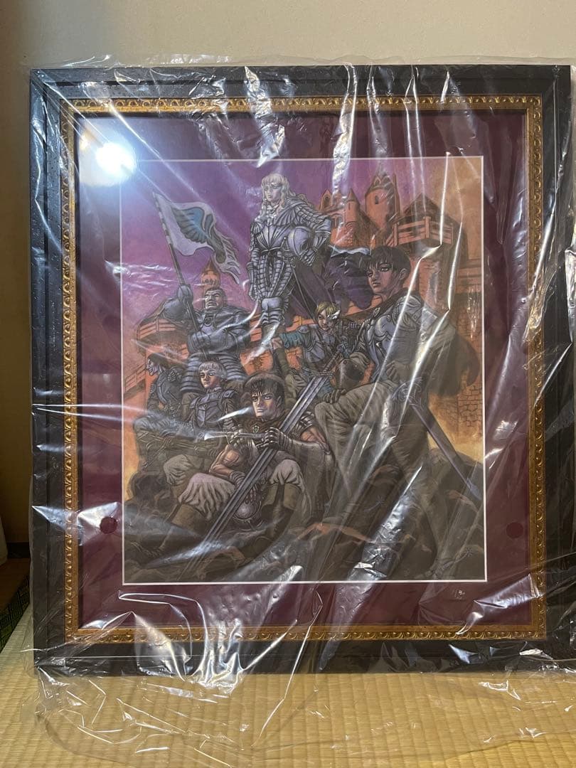 大ベルセルク展 キャラファイングラフTypeD鷹の団複製原画 ベルセルク