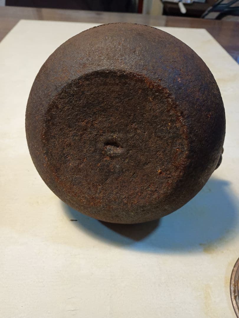 龍文堂 雷紋鉄瓶