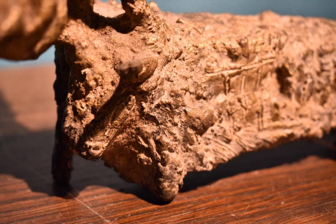 Ramon Lapayese ブロンズ オブジェ 置物 在銘 スペイン 銅製