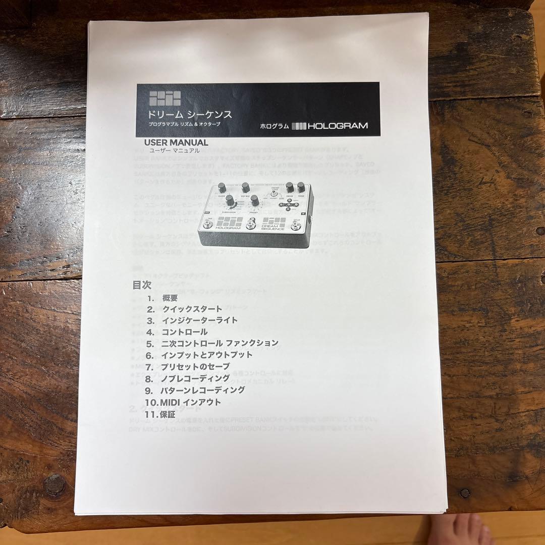 ギター Hologram Dream Sequence