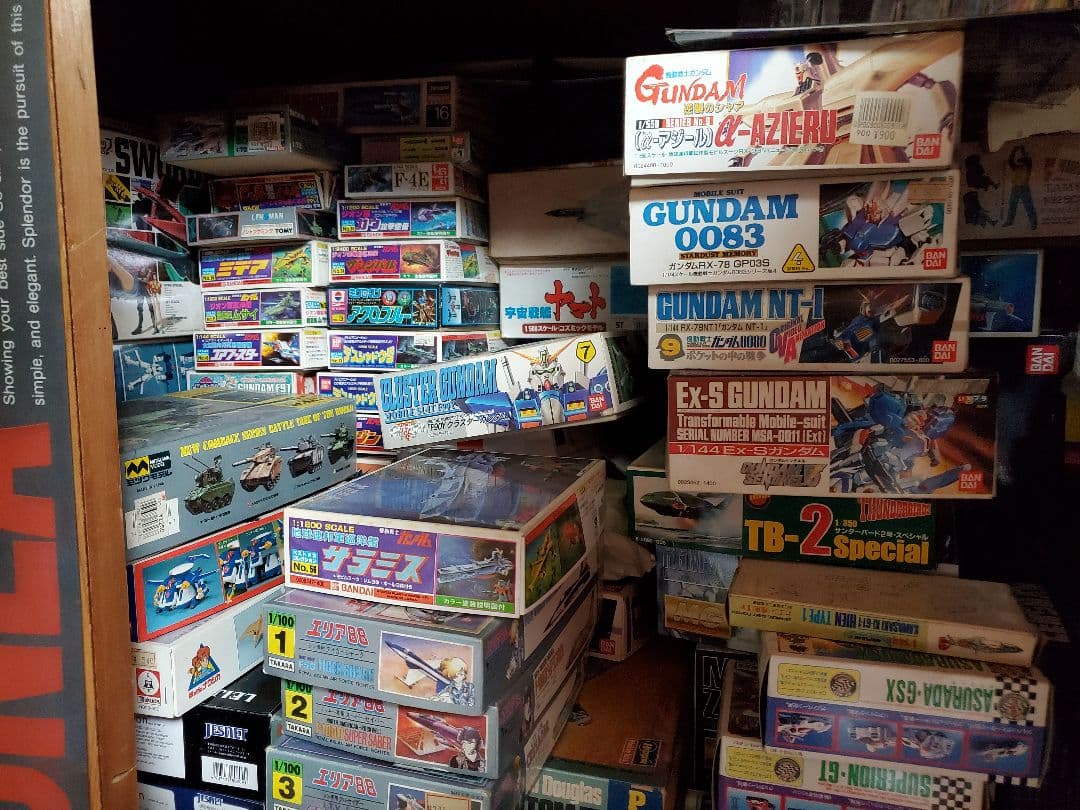 年代物プラモデル　各種　参考出品