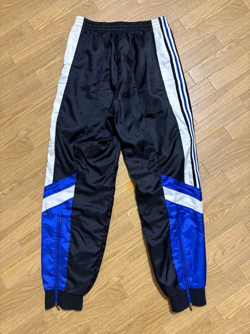 【希少】80s デサント製 アディダス オリジナルス ナイロンパンツ L 日本製