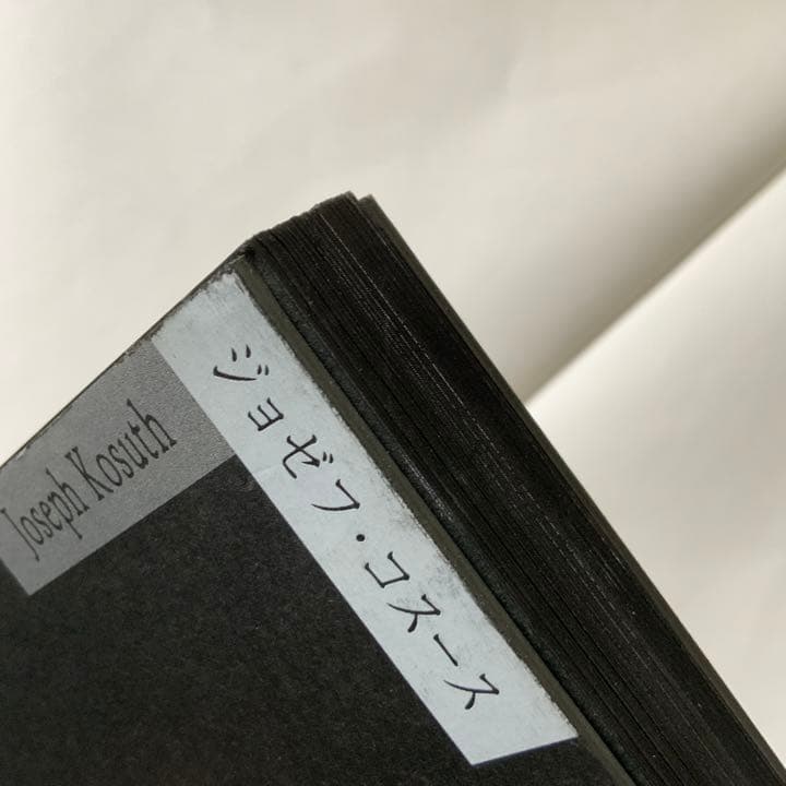 ジョセフコスース　図録　コンセプチュアルアートの軌跡 1965 1999