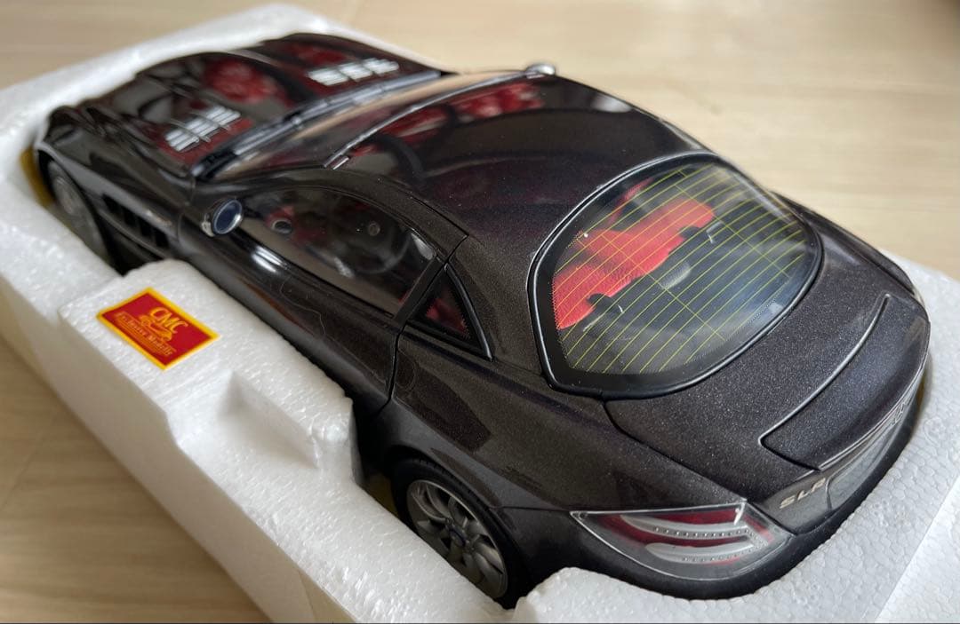絶版新品超希少　CMC/ 1/18 メルセデスベンツ SLR ブラックメタリック