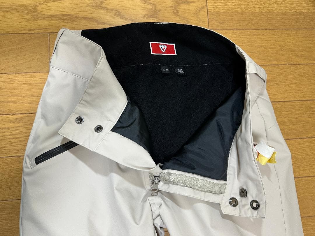 ROSSIGNOL ジャケット 灰 & パンツ 白　④