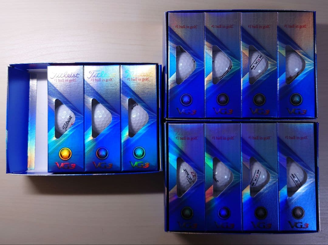 Titleist VG3 ゴルフボール ２ダース＋３スリーブセット