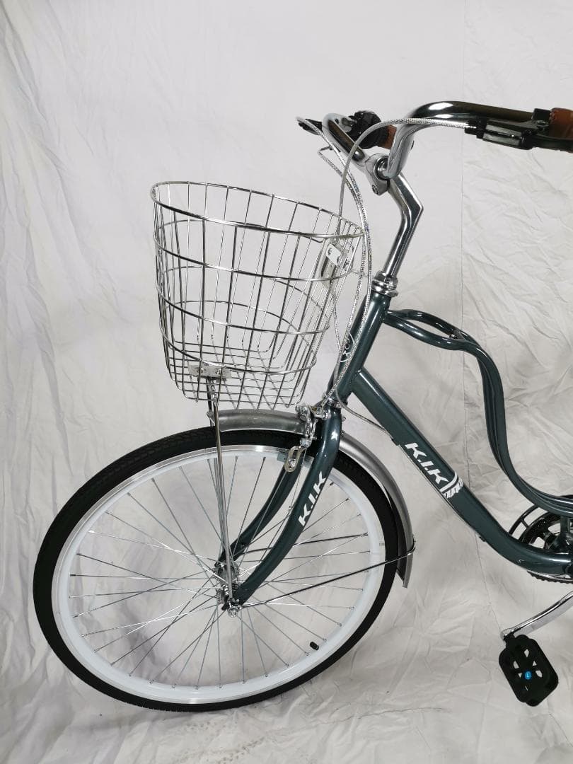 在庫処分超お得 新品KF24 自転車 シティサイクル シマノ製7段12