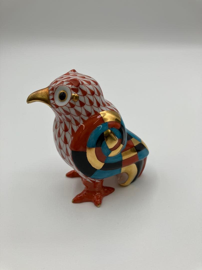 ヘレンド オウル 世界のフクロウ 箱　中国 限定3000体