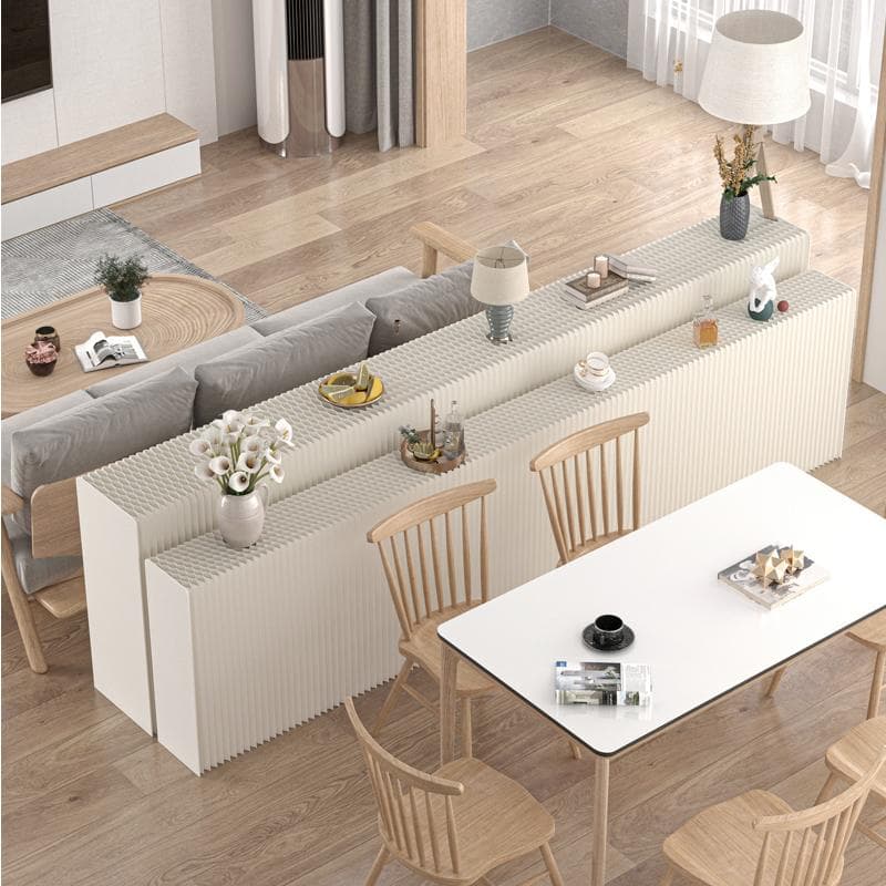 ディスプレイラック展示台セット陳列台 折りたたみ長さ2-3ｍ高さ118㎝幅42㎝