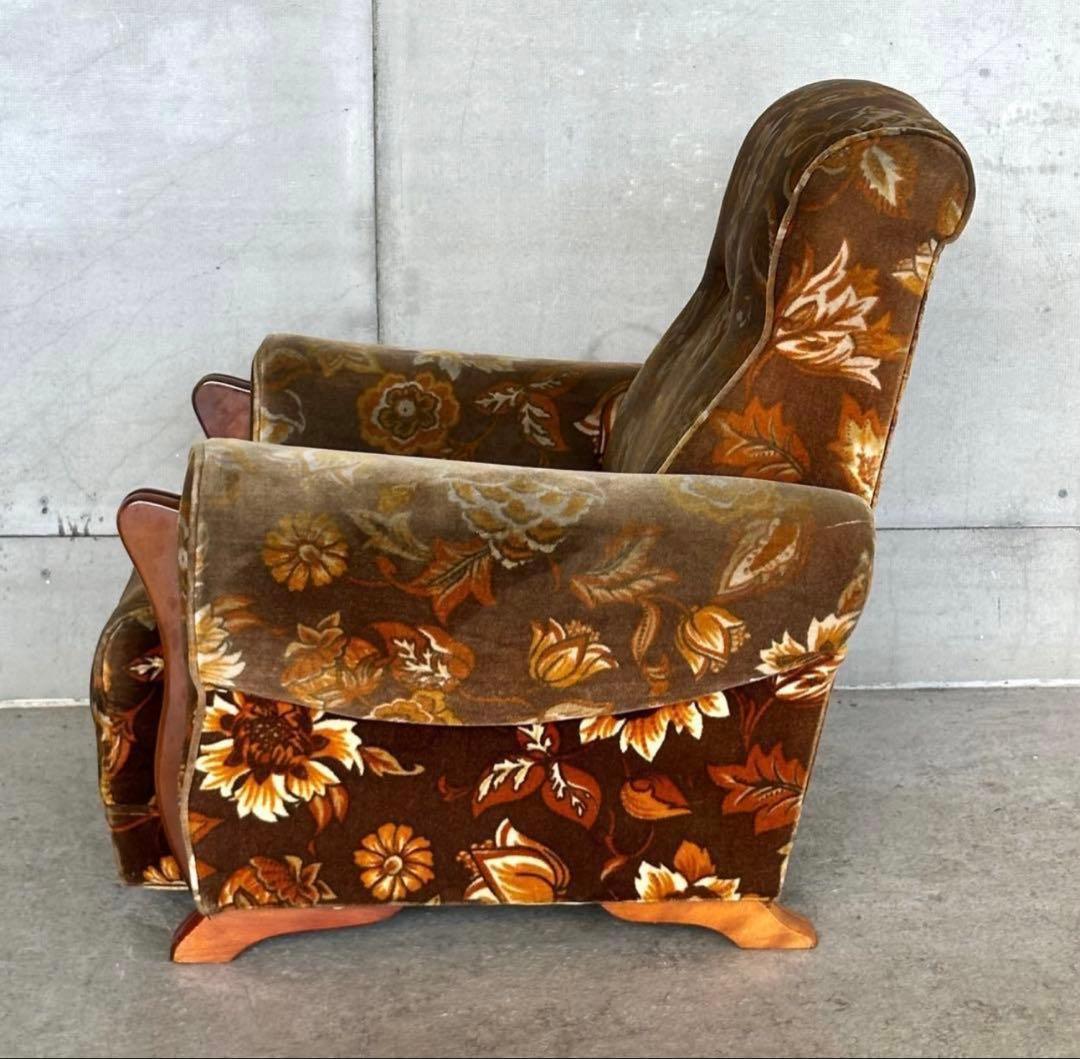 ꧁✿✿✿꧂金華山 ヴィンテージ 70s ミッドセンチュリー ソファ　サンフェード