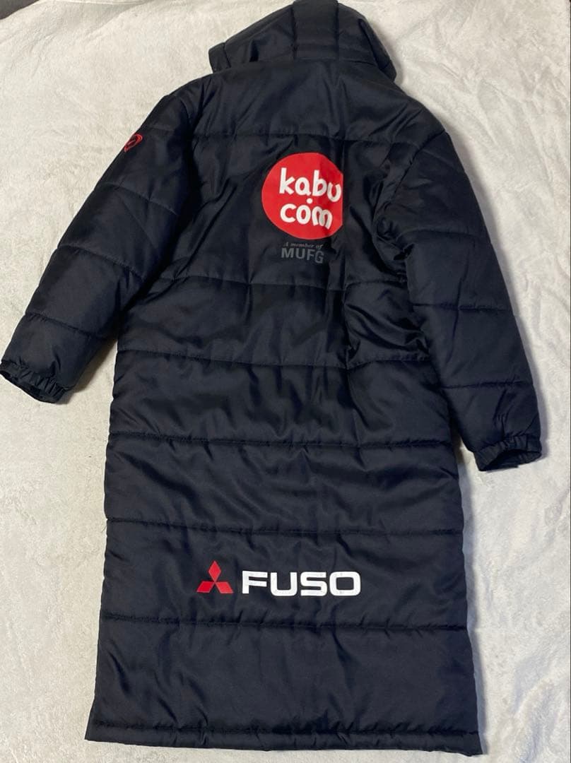 ✨希少✨Nike 浦和レッズ ベンチコート 黒　赤　ロングコート