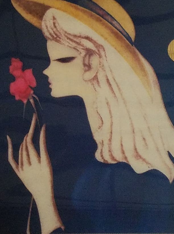 東郷青児　ミニクリアファイル