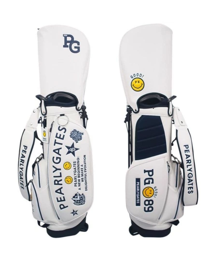 PEARLY GATES PG89 ゴルフバッグ ホワイト