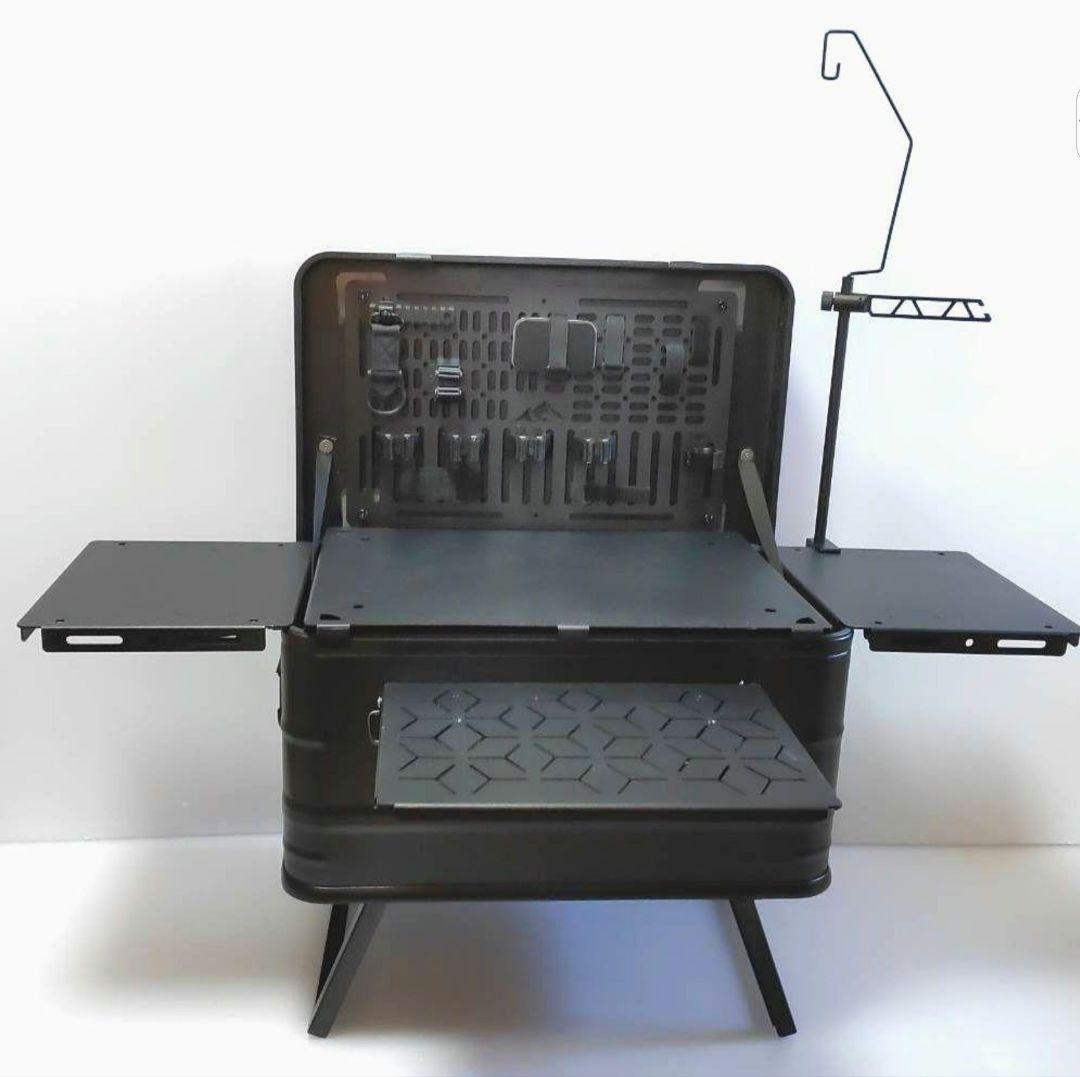 アルミコンテナ　50L　サイドパネル　前面センターパネル　キャンプ　アウトドア