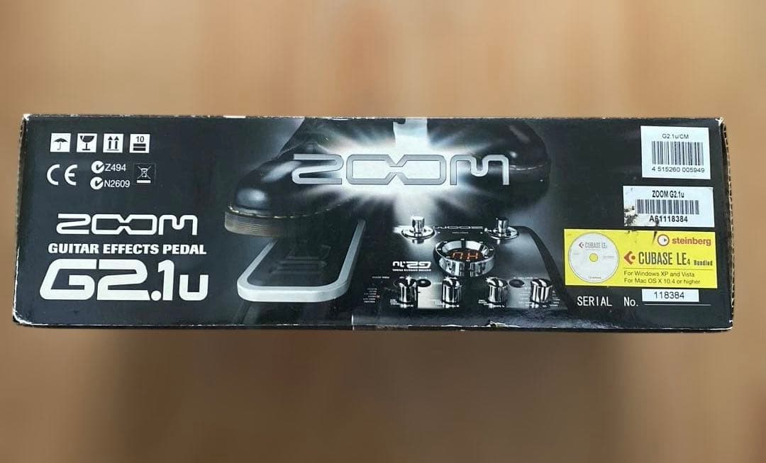ZOOM G2.1u ギターエフェクター　新品