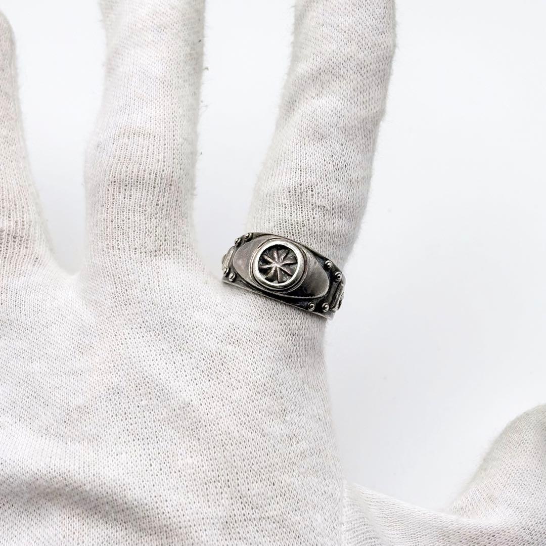 仮面ライダー ベルトモチーフ シルバーリング タイフーン 21号 1998 希少