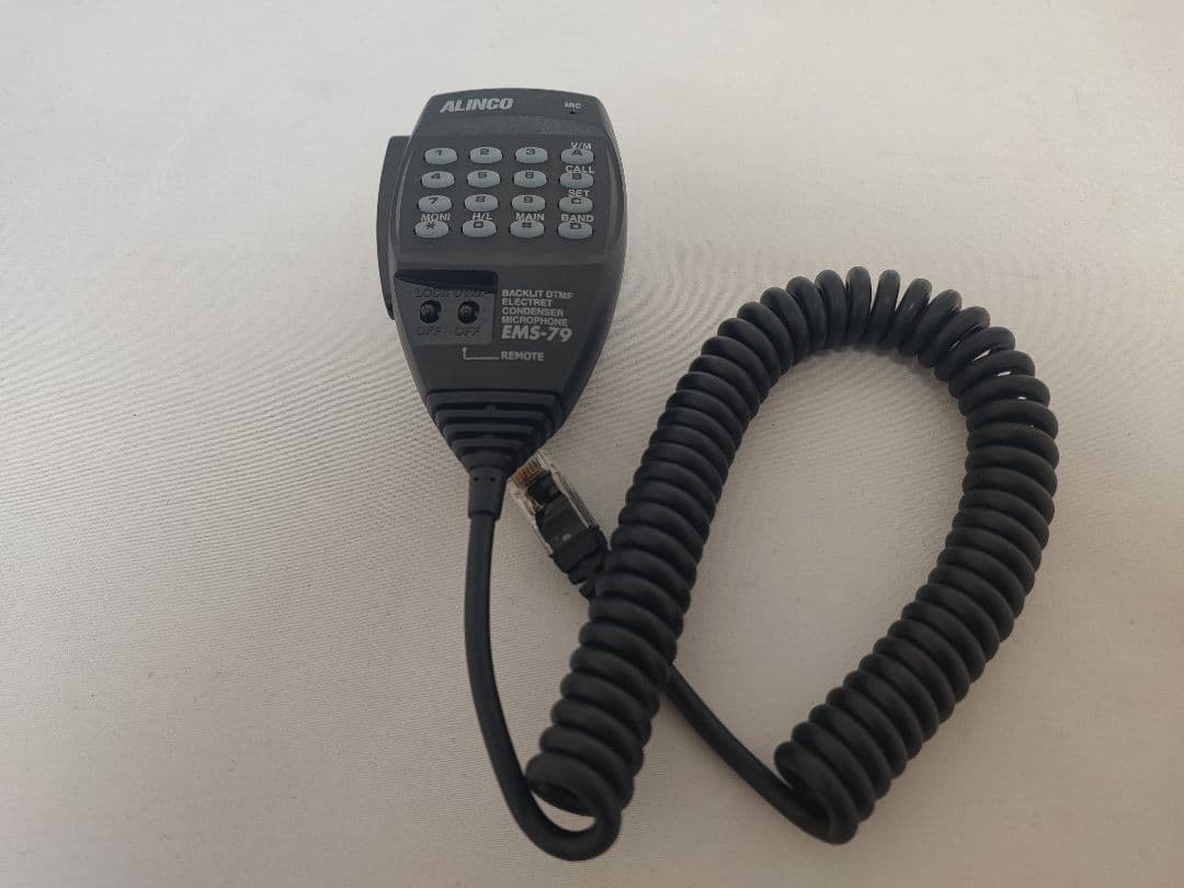 アルインコ アマチュア無線機 DR-735D、EMS-79、EDS-30