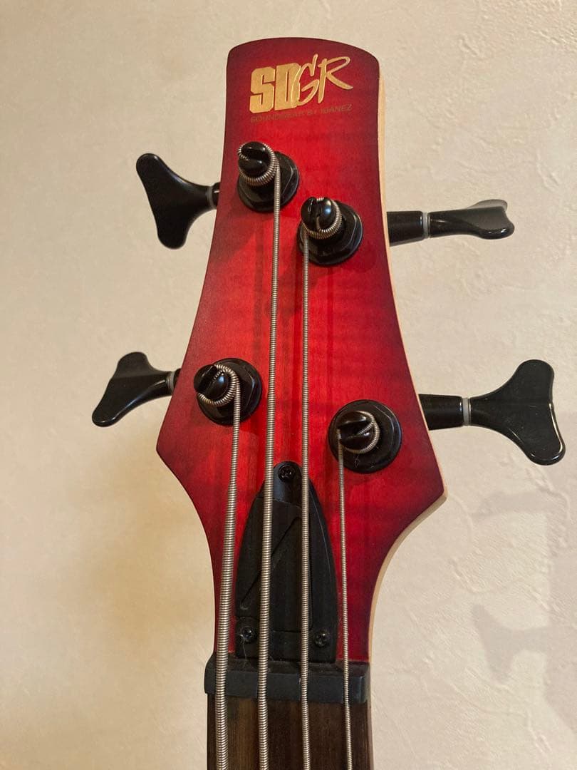 IBANEZ SR4FMBLT 4弦エレキベース レッド