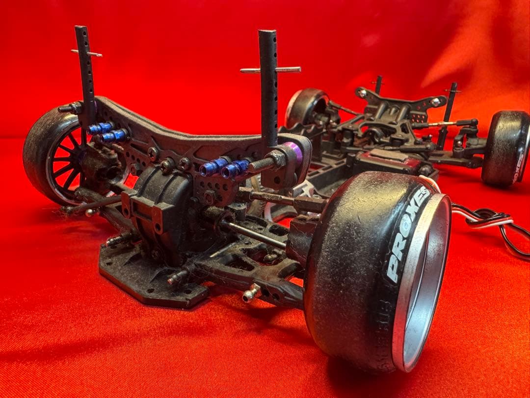 ドリパケ 寄せ集め 2WD加工 スープラボディ付き ラジコン ヨコモ