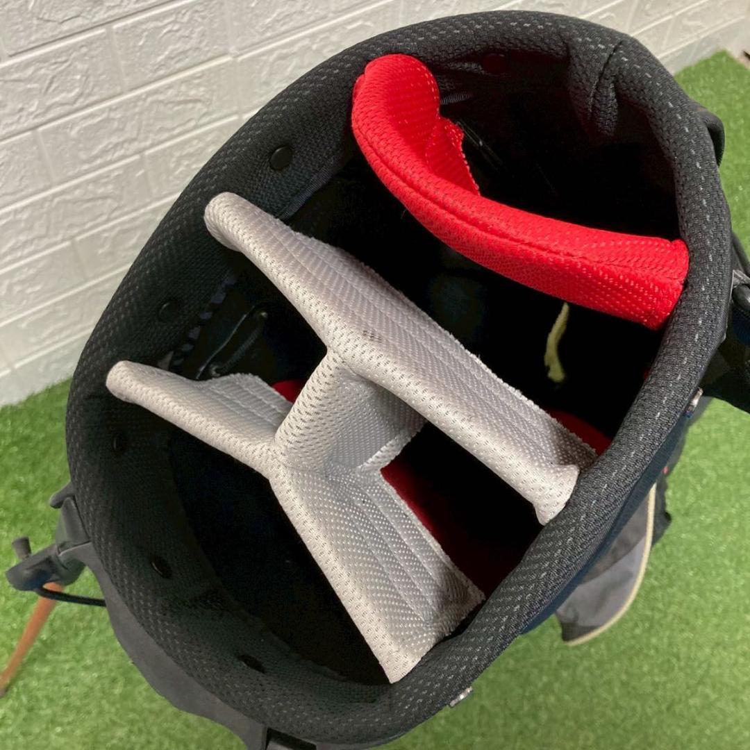 NIKE ナイキ　キャディバッグ　　スタンド式　ブラック