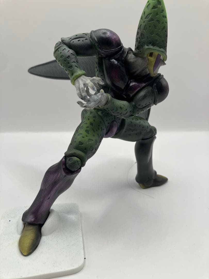 【リペイント】　ドラゴンボール　セル　悟飯　ジオラマ　フィギュア