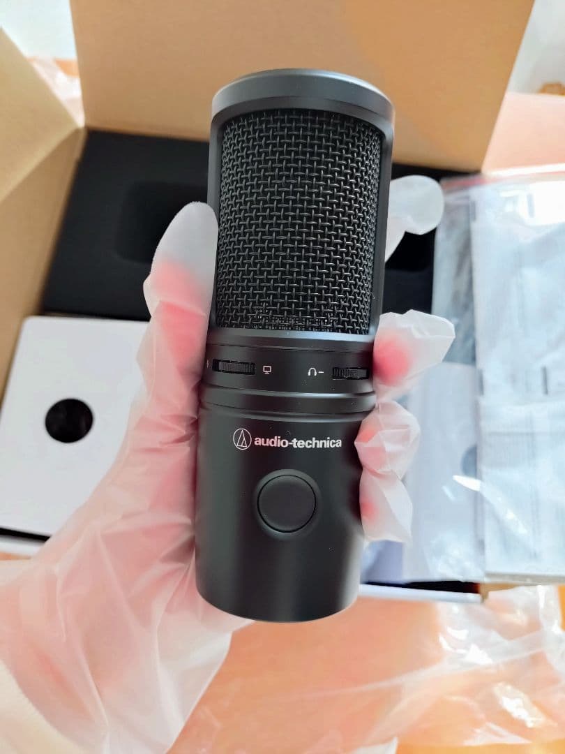 【動作OK/美品】audio-technica AT2020USB-X｜アーム付