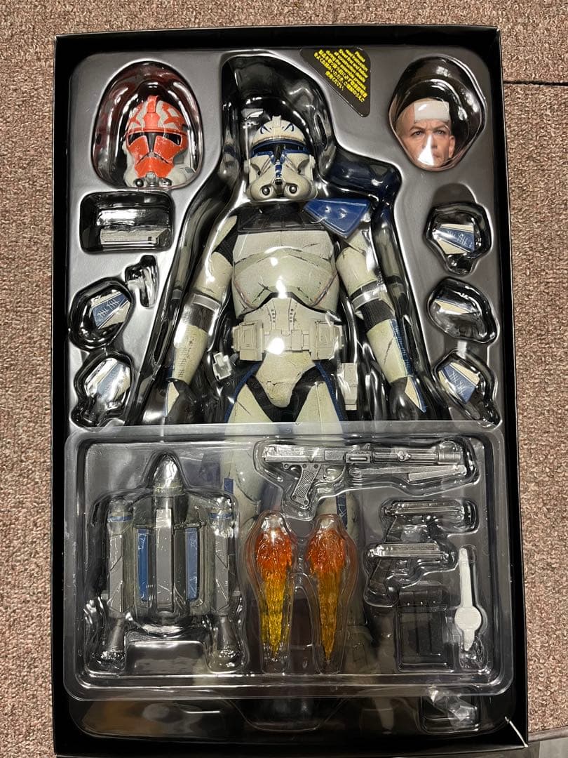 フィギュア:クローンウォーズ　キャプテンレックスホットトイズ